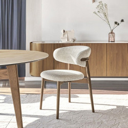 NORDA dining chair, Charcoal Black [Display x1]