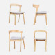 WILLOW dining chair, Natural Ash