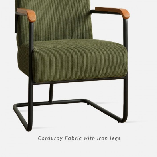 NADINE Corduroy Sofa V2, 1 seater NADINE Corduroy Sofa V2, 1 seater