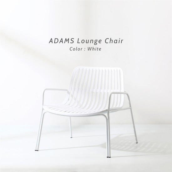 ADAMS Lounge Chair, Grey