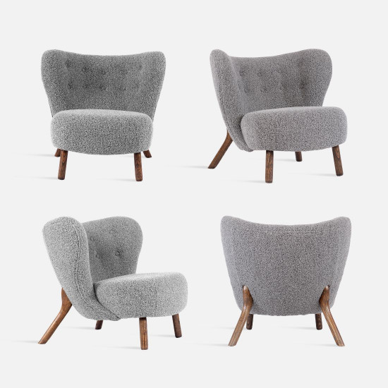 HARMO lounge chair, Cream [SALE]