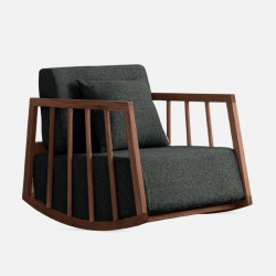 DOLCH Lounge Chair II, Walnut