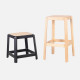 Willow Rattan Stool, Ash* Willow Rattan Stool, Ash*