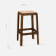 [SALE] Willow Rattan Bar Stool, Walnut