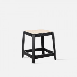 Willow Rattan Stool, Ash*