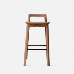 ONE Bar Stool, Walnut