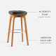 WILLOW Bar Stool WILLOW Bar Stool