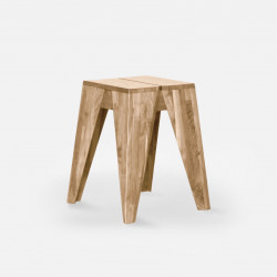 Piece Stool, Oak [Display]