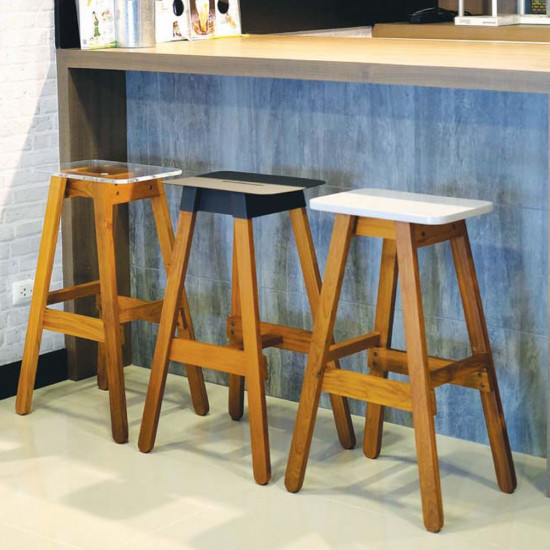 Sim Bar Stool - Purple [Display]