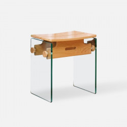 G Wood Stool