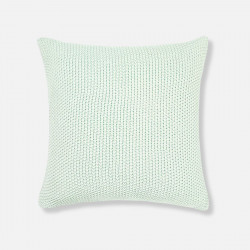 Moss Stitch Cushion － Pastel Mint [Last one]