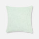 Moss Stitch Cushion － Pastel Mint [Last one]