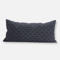 Geo origami pillow-S Black
