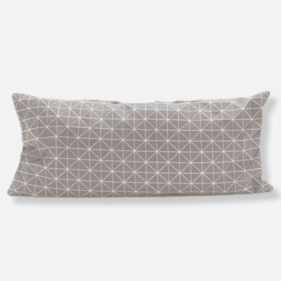 Geo origami pillow-S Grey [2 x DISPLAY Left]