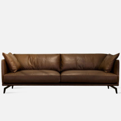 KUMA Leather Sofa, L186, Full Leather, G6 491