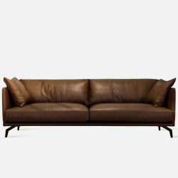 KUMA Leather Sofa, L186, Full Leather, G6 491 [Display]
