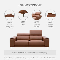 HILLS Sofa, L190, G3 HC151