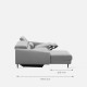 MARKUS Motion Sofa, L210, 342 brown (G3)  [Ex-Display]
