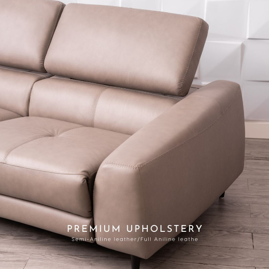 MARKUS Motion Sofa, L210, 151 grey