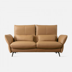 Boston Recliner Sofa, L158, Semi Aniline Leather G3 342 [Stock x1]