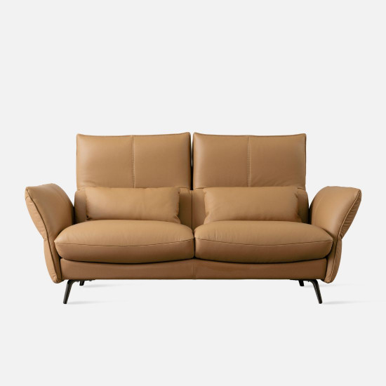 Boston Recliner Sofa, L178, Semi Aniline Leather G3 342