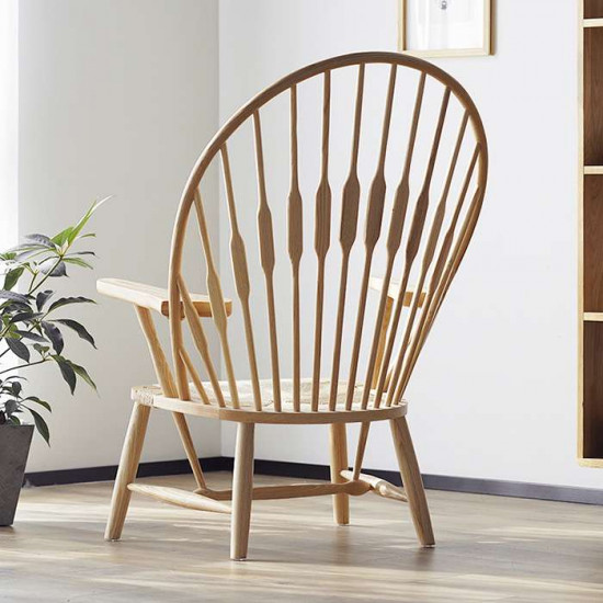 Peacock Lounge Chair, Natural Ash Peacock Lounge Chair, Natural Ash