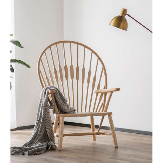 Peacock Lounge Chair, Natural Ash Peacock Lounge Chair, Natural Ash