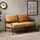 Industrial Metal Sofa 2S, Blue Jean Industrial Metal Sofa 2S, Blue Jean