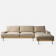 Nadine Frame Sofa, Oak Frame, L-SHAPE