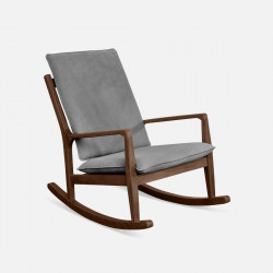 DOLCH Rocking Chair, Dark Walnut