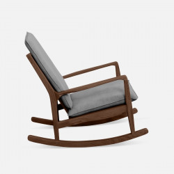 DOLCH Rocking Chair, Dark Walnut