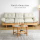 Cloud Sofa, L240-L300, Oak Cloud Sofa, L240-L300, Oak