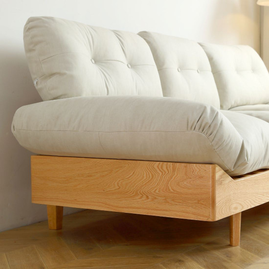 Cloud Sofa, L240-L300, Oak