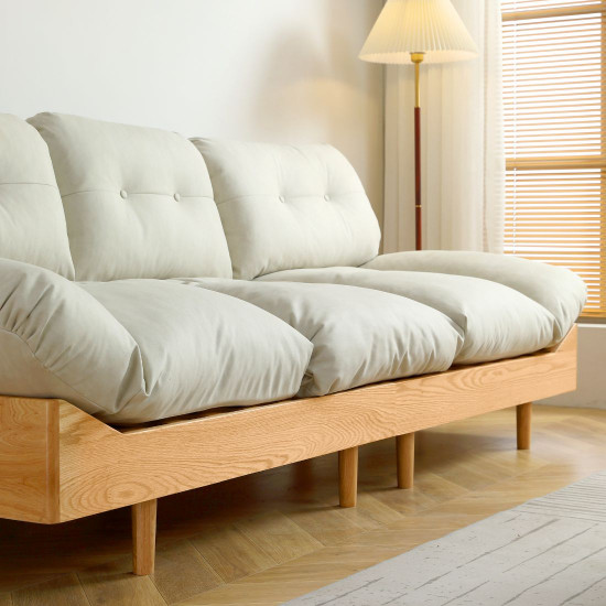 Cloud Sofa, L240-L300, Oak