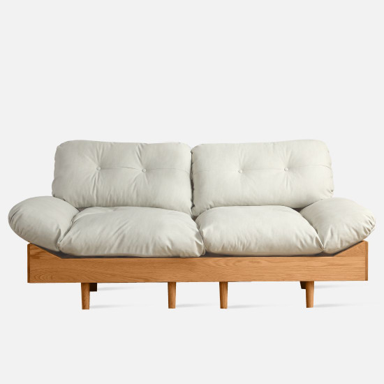 Cloud Sofa, L180, Walnut/Cherrywood