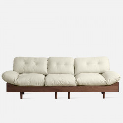 Cloud Sofa, L240-L300, Walnut/Cherrywood [SALE]
