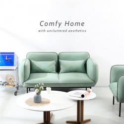 ADAMS Two-Seater-Sofa, Blue