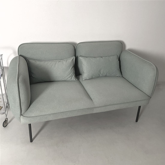 ADAMS Two-Seater-Sofa, Blue