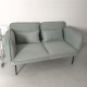 ADAMS Two-Seater-Sofa, Dark Green