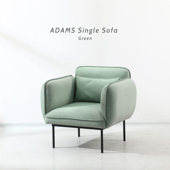ADAMS Single Sofa, Light Grey ADAMS Single Sofa, Light Grey