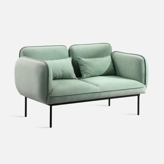ADAMS Two-Seater-Sofa, Green