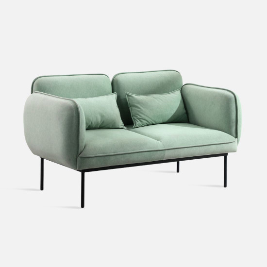 ADAMS Two-Seater-Sofa, Green ADAMS Two-Seater-Sofa, Green
