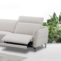 VENICE 2.5 Seat Dual Electric Recliner Sofa L200