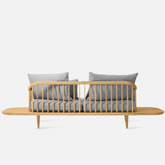 Willow Sofa with sidetable, Natural Ash Willow Sofa with sidetable, Natural Ash
