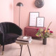Floor lamp Bonnet metal smokey grey Floor lamp Bonnet metal smokey grey