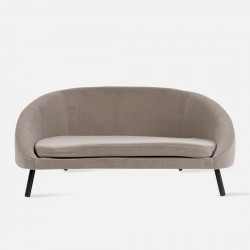 Pet Sofa Venue velvet warm grey