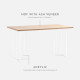 ADAMS Floating Table SHIMA Chair [SALE]