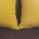 Amit Yellow Rectangle Cushion