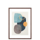 Cyra, Medium, Framed Walnut Wood [In-Stock]