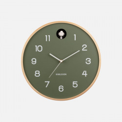 Cuckoo Wall Clock, Green [SALE]